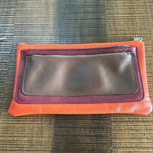Leather bag 3 compartments